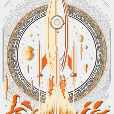 Art Deco Spaceship Thumbnail